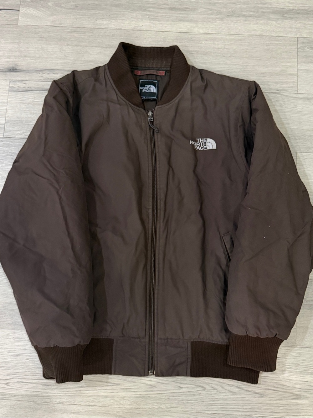 The North Face Dark Brown Zip-Up Jacket